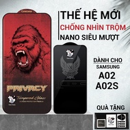 Samsung A02s, A02, M02 Cowcase full screen anti-peeping protection | Screen protector for ss galaxy
