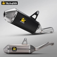 For CFMOTO 800MT 800mt Motorcycle Exhaust Escape Moto Modify Middle Tube Link Pipe T148 exhaust For 