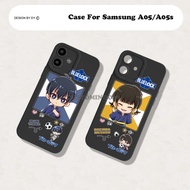 Soft Case Blue Lock Samsung A05 Latest Samsung A05s/ 2023 CASE PROCAMERA PROTECTOR CAMERA CUSTOME PI