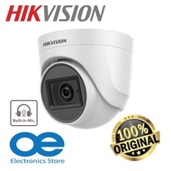 HIKVISION DS-2CE76D0T-ITPFS Analog 2MP 1080P Fixed Lens With Build In Mic IR Dome Audio Camera