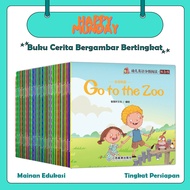 HappyMunday [ Preparation Level ] English Story Book Full Colors English Story Book Picture/