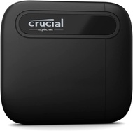 Crucial X6 2TB Portable SSD – Up to 800MB/s – USB 3.2 – External Solid State Drive USB-C - CT2000X6SSD9 2TB X6 USB-C Portable SSD