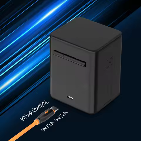 ZGCINE PS-E17 Camera Battery Charging Case 2 Slots SD Card Battery Storage USB-C For Canon R50 R8 R1