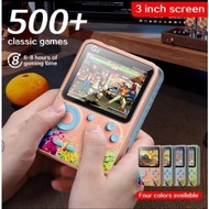Mini 500 in 1 Game Console Retro FC Handheld Gameboy Mini Game Machine Gaming Handheld Game Console AV Out TV Gamebox