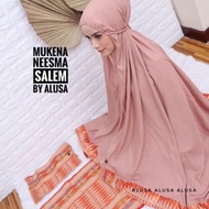 Mukena Songket Ori Alusa Include Prayer Rug Adem Rayon Material Size Adult Jumbo | Mukena Songket OR