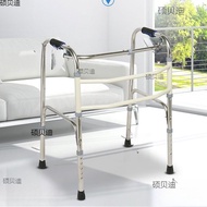 Recovery Disable Frame Elderly Four-Legged Walker Foldable Walking Training Auxiliary Walker Armrest