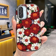 Case For Samsung A17 5G M17 F17 M36 F36 Phone Personality Flower Silicone Soft Shell