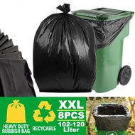 Arjoie [ XXL ] HEAVY DUTY Thick Garbage Rubbish Bag / Beg Plastik Sampah [ 108~120 Liter ] [ 40" X 5