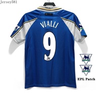 S-XXL    Chelsea 1997 1999 Retro    9#VIALLI 97 99 Home Jerseys