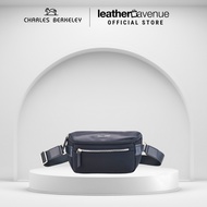 Charles Berkeley JAMESON Microfibre Leather Crossbody Waist Bag Travel Lightweight Everyday Essentia