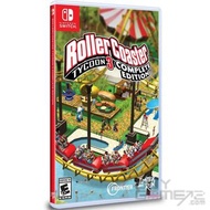 (全新) Switch Roller Coaster RollerCoaster Tycoon 3: Complete Edition 模擬樂園: 冒險 3 (美版)- DIY 自創 你的迪士尼遊樂園