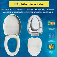 Smooth Falling Toilet Cover Replacement for Inax in one piece: AC-969VN, AC-959VAN, AC-989VN, AC-919