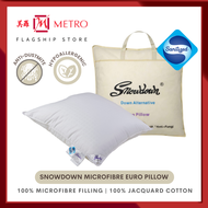 Snowdown Microfibre Euro Pillow | 2800gsm