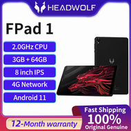 Headwolf FPad 1 Tab 8นิ้ว Android แท็บเล็ต3GB Ram 64GB กล้องคอมพิวเตอร์แท็บเล็ตโทรศัพท์ Rom 4G LTE 5MP + 5MP