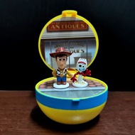 絕版 星星球 胡迪 叉仔 Polly Pocket woody forky pixar ball disney toy story