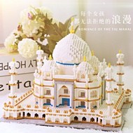 Compatible with Lego Micro-Particles Taj Mahal Building Blocks Chinese Style Building Adult Type Hig