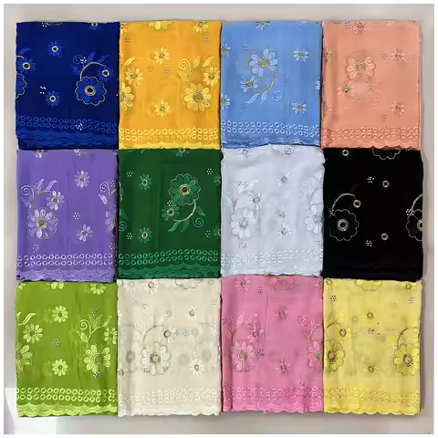 Hot Sale Wholesale 6/12 pieces Limited Time Offer Fashion Muslim Scarf 100% Cotton Scarf African Wom