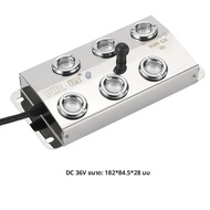 อุตสาหกรรม Sprayer Ultrasonic Mist Maker Diffuser Fogger Air Humidifier Fountain Pond Atomizer เรือน