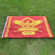 aerxemrbrae flag150x90cm    SPQR Roman Empire Senate and People of Rome Flag Decorations banner for