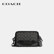 COACH กระเป๋าสะพายข้างผู้ชายรุ่น Charter Crossbody In Signature Jacquard สีหลากสี CC069 MI5