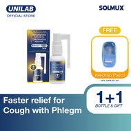 Unilab Solmux Throat Spray 30 ML - For Targeted Relief of Itchy & Sore Throat