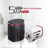 outlet World Travel USB Power Adapter Universal Travel Adapter Versatile Adapter  with 2 USB for UK/