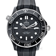 Omega Seamaster Diver 300 M Co-Axial Master Chronometer 43.5 mm Automatic Black Dial Ceramic Men s W