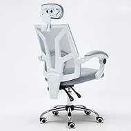 Computer Chair Household Mesh Staff Office Chair Ergonomic Chair Lift Swivel Chair Seat Boss Chair (Color : Black Frame Blue) interesting