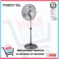 Mistral 18' or 20" Power Industrial Stand Fan MISF1845N | MISF2050N (3 Years Warranty on Motor)
