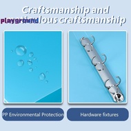 [playground] 1PCS A4 Perforated Folder Candy-Colored Transparent O-shaped 2-hole, 3-hole, 4-hole Wat