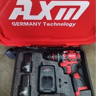 AXM GERMANY TECHNOLOGY HEAVY DUTY AX18 Li-lon impact drill 10mm 2pc 18V X 2.0AH battery