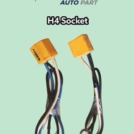 H4 Kaler Socket Connector 2xPcs