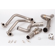 Kawasaki Ninja 250 300 51MM full system exhaust Uturn pipe stainless steel motorcycle header Link Pipe