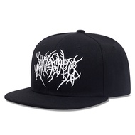 2026 New Fashionable Creative Flat Edge Hat Gothic Double Swallow Embroidered HipHop Hat Outdoor Dai