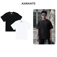 Karants International Brand Metal Button T-Shirt Form Oversize Streetwear Hot Trend-KR208