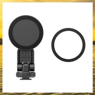 (HARB) Magnetic Phone Holder Tripod Mount with Cold Shoe for Phone Magnetic Ring for All Phone & Cas