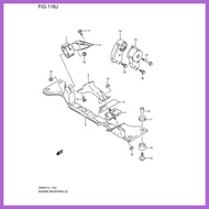 ◭ ◄ ¤ K6A  NAKAMOTO FRONT ENGINE SUPPORT  FOR SUZUKI EVERY DA64 V/W TRANSFORMER VAN / WAGON