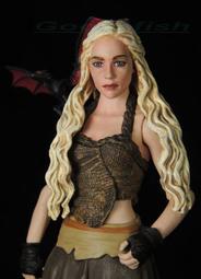 [GF化妝工坊-6吋臉部塗裝代工]Funko 6吋冰與火之歌 Daenerys Targaryen  丹妮莉絲 頭雕塗裝