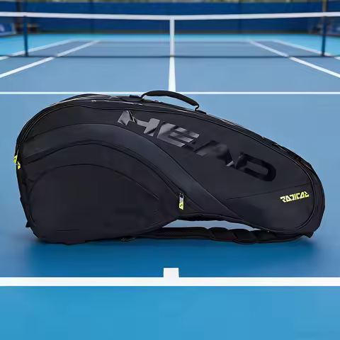 HEAD Tennis Bag 6R Tennis Racket Bag Radical 25th Anniversary Limited Tenis Backpack Men Tennis Back