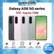 Samsung Galaxy A56 5G 12/256GB CPU : Exynos 1580 สมาร์ทโฟนเกมส์มิ่ง GamingPhone ศูนย์ไทย MobileStore