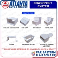 ATLANTA DURACON Rain Water Downspout | Gutter System Connector PVC Fittings