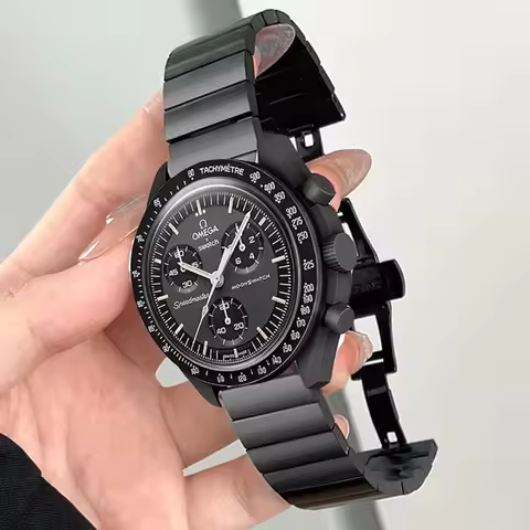 20mm Stainless Steel Watch strap For Omega X Swatch Joint MoonSwatch Metal Butterfly Buckle Smart wa