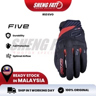 FIVE Glove RS3 Evo Motorcycle Gloves Non-Slip Riding Glove Sarung Tangan Motor Five Globe Hand Glove