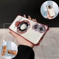 【 Shockproof 】Case For OPPO A17 A17K A97 5G Phone case 2025 new magnetic bracket accessory Casing SZ