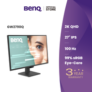 BenQ GW2790Q IPS 27นิ้ว 2K QHD 100Hz Brightness Intelligence Monitor (จอคอมถนอมสายตา จอคอม 27 นิ้ว)