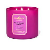 🔥In Stock🔥 | 💯% Authentic | ✨Lowest Price✨ Bath And Body Works Black Cherry Merlot 3-Wick Candle (411 g)