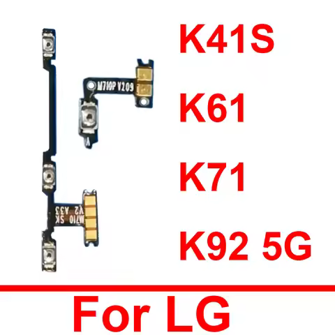 Volume Power Flex Cable For LG K41S K61 Q630BAW K71 K92 5G K920AM1 On OFF Power Volume Button Keys F