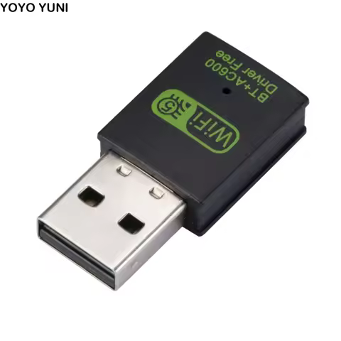 Wifi Network Adapter BT+AC600 WLAN Dongle WiFi Receiver 600M WLAN Dongle Wireless Dual Band WiFi Rec