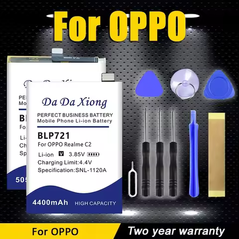 BLP727 BLP711 Battery For OPPO Realme Reno 2 C2 X2 2F 3 K3 C3 3A 4 A5 5 6 A9 10 A11 F11 A1K A91 A92s