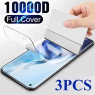 For Oppo F9 F7 F27 F25 F23 F21 F19 F19s F17 F15 F11 Pro Plus 5G 4G 3Pcs 1000D HD Clear Soft Hydrogel